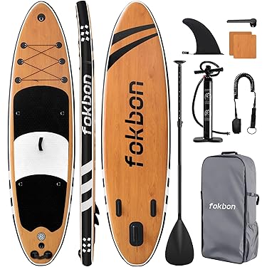 【新品】Mousa SUP スタンドアップパドルボード 10'6\" 落日オレンジ Amazon | DAMAインフレータブルスタンドアップパドルボード（10
